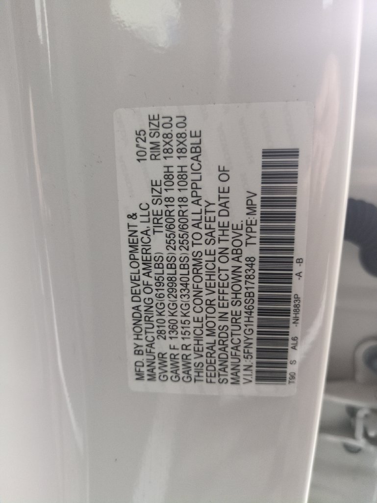 2025 Honda Pilot EX-L - Photo 36