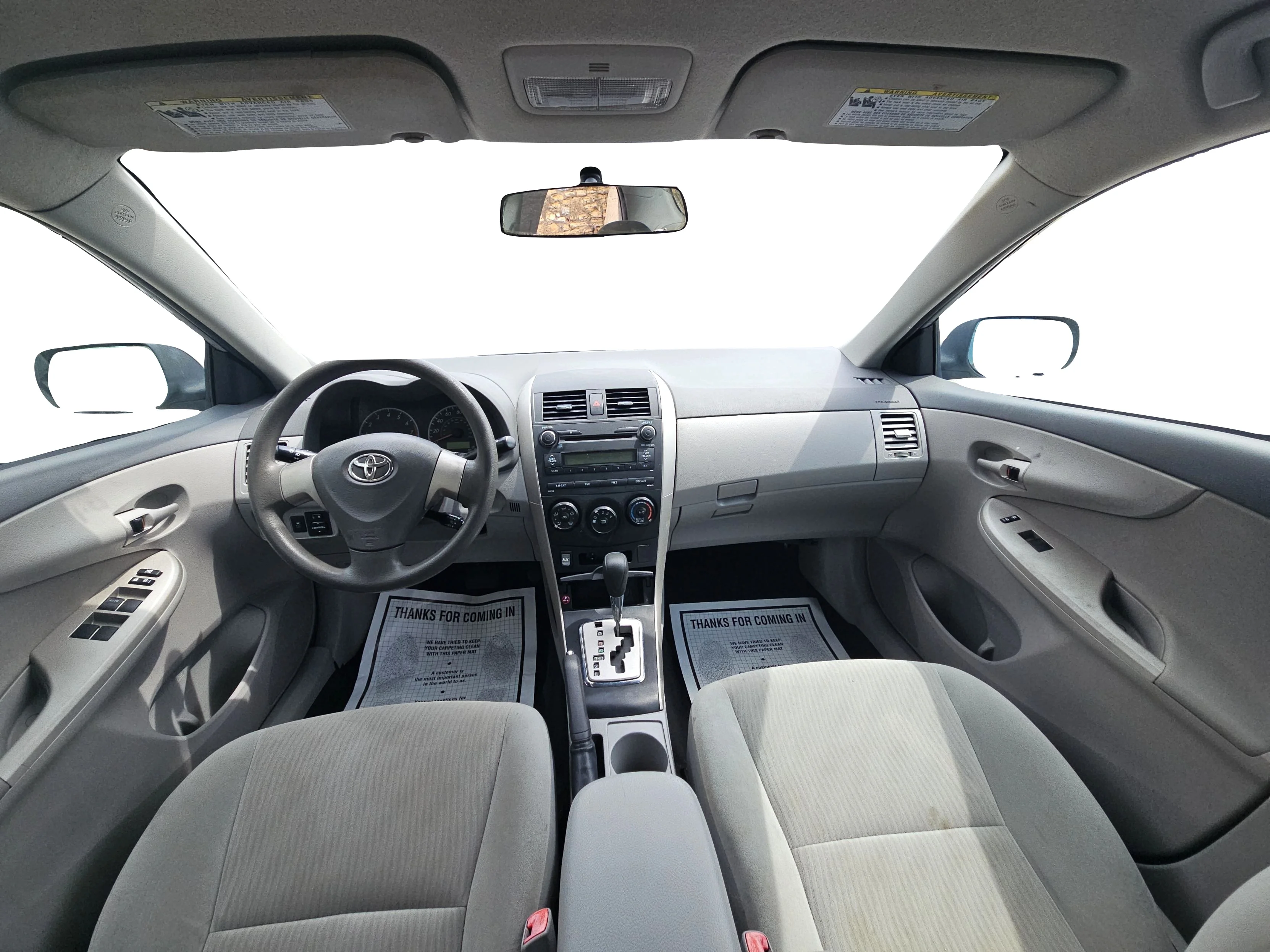 Used 2010 Classic Silver Metal Toyota LE 4-Speed AT image 14