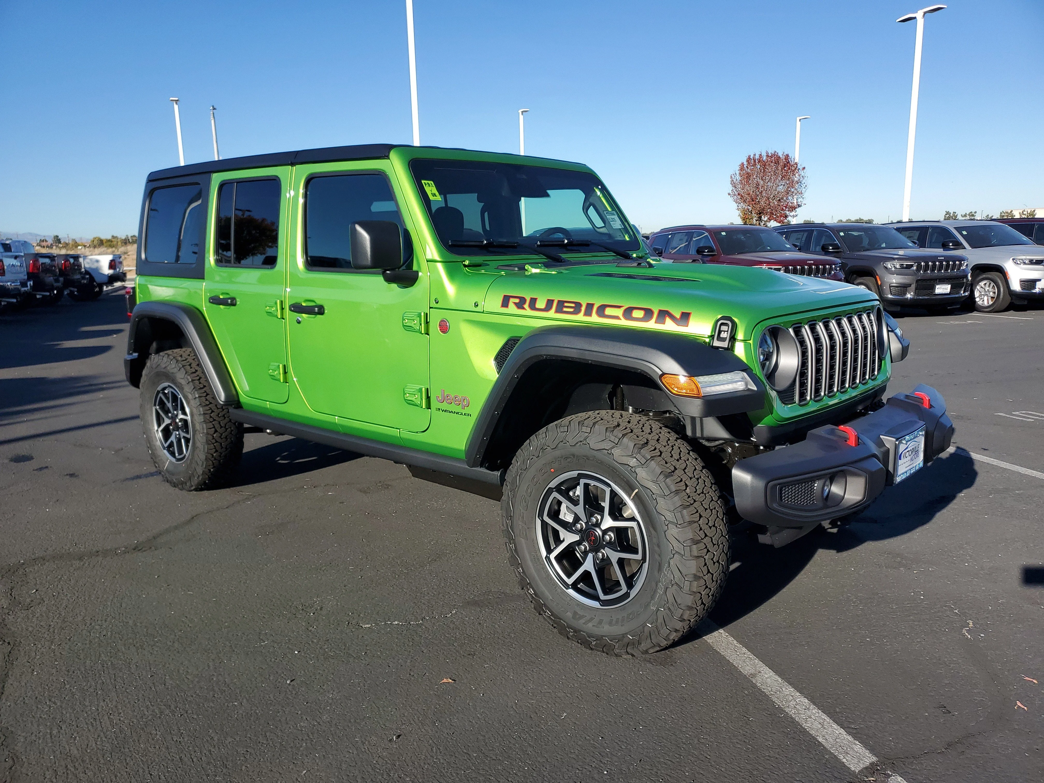 New 2026 Mojito Clear-Coat Exterior Paint Jeep Rubicon image 6