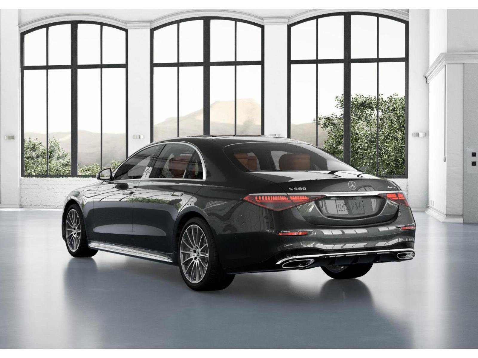 Certified Used 2024 Gray Mercedes-Benz S 580 image 43