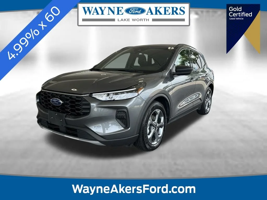 Used 2025 Gray Metallic Ford ST-Line image 1