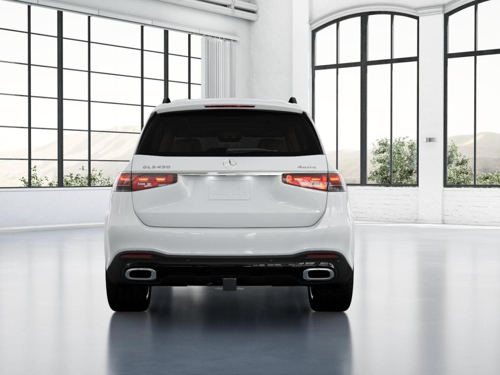 New 2026 Polar White Mercedes-Benz GLS 450 4D Sport Utility 4MATIC® image 26