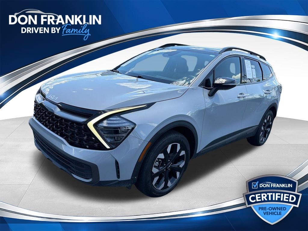 Used 2024 Gray Kia X-Line image 1