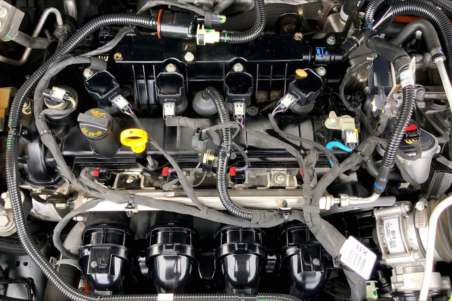 Used 2021 Agate Black Ford SE Hybrid image 32