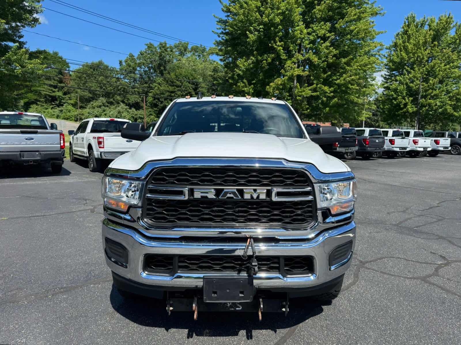 Used 2021 Bright White Clearcoat Ram Tradesman image 9