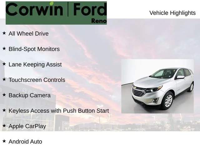 Certified Used 2020 Silver Ice Metallic Chevrolet LT image 8