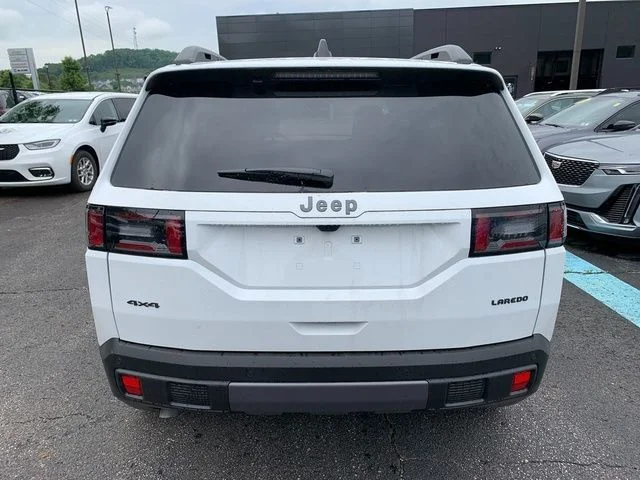 New 2026 Bright White Clearcoat Jeep Laredo image 4