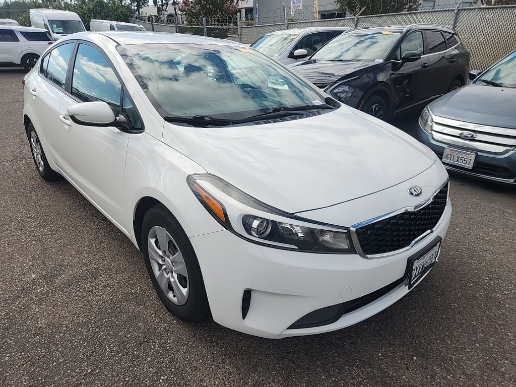 Used 2017 White Kia LX image 1