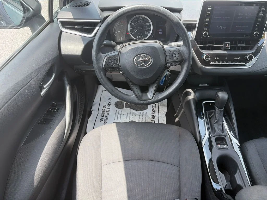 Used 2021 Blue Toyota LE image 16