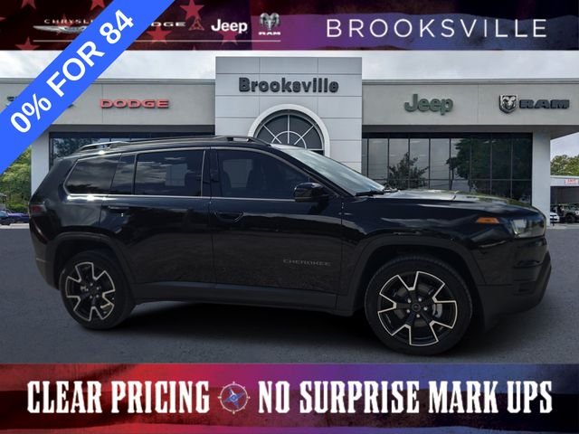 New 2026 Diamond Black Crystal Pearl-Coat Exterior Paint Jeep Limited image 1