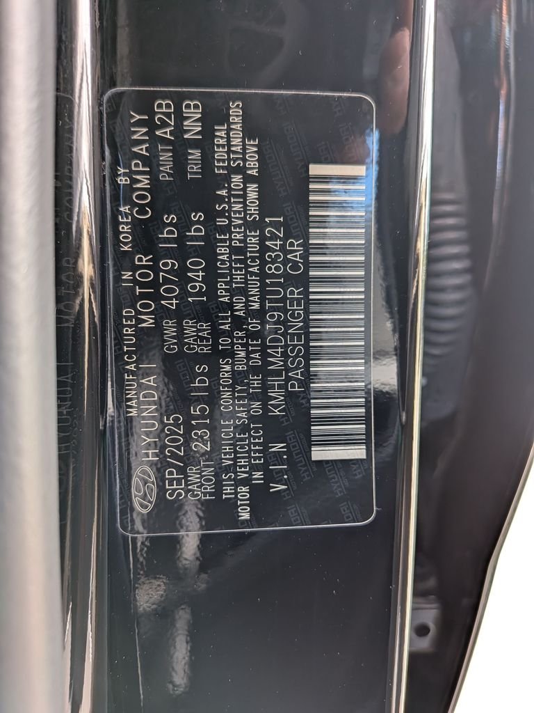 Certified Used 2026 Black Hyundai SEL Sport image 34