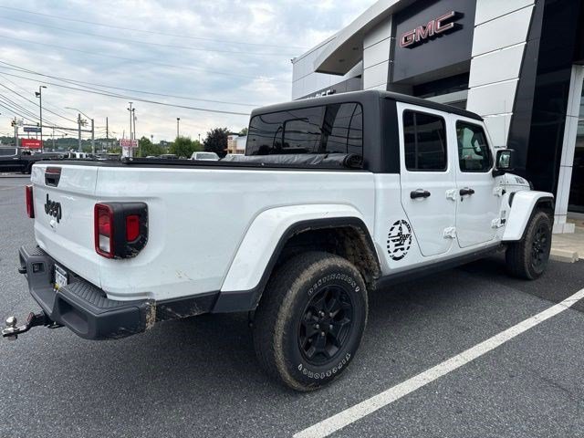 Used 2022 Bright White Clearcoat Jeep Willys image 8