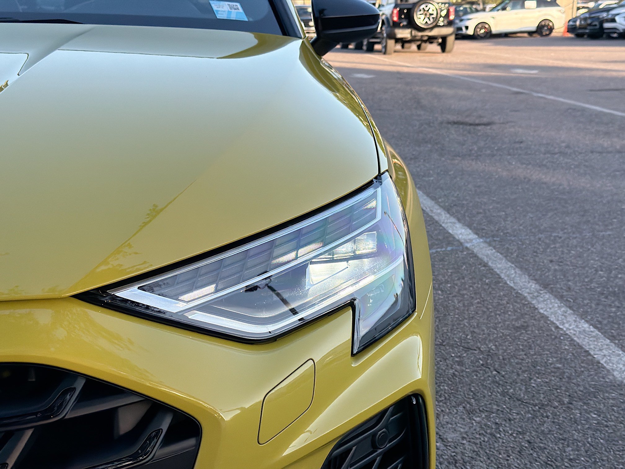 New 2026 Python Yellow Metallic Audi 4DR QTRO 2.0 TFSI image 9