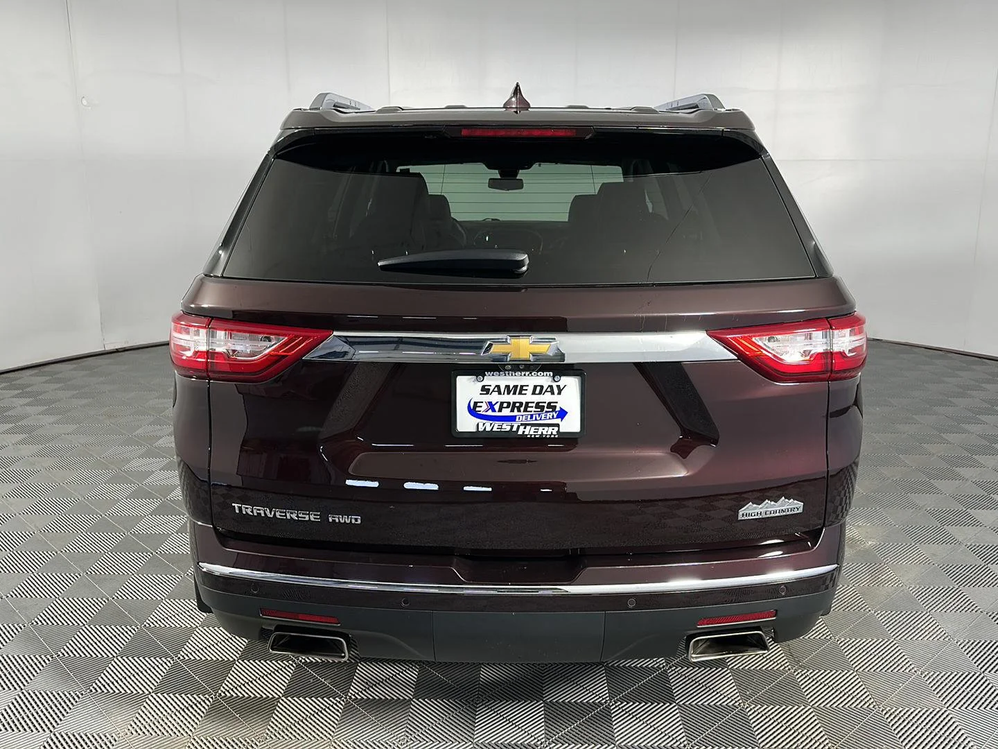 Used 2021 Black Cherry Metallic Chevrolet High Country image 27