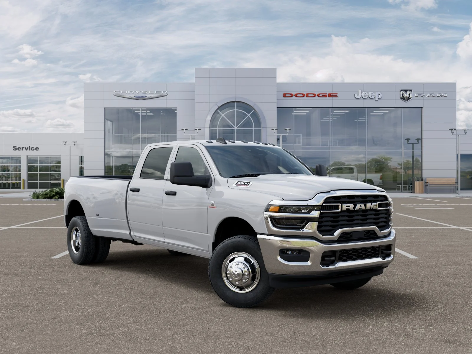 New 2026 Bright White Clear-Coat Exterior Paint RAM Tradesman image 33