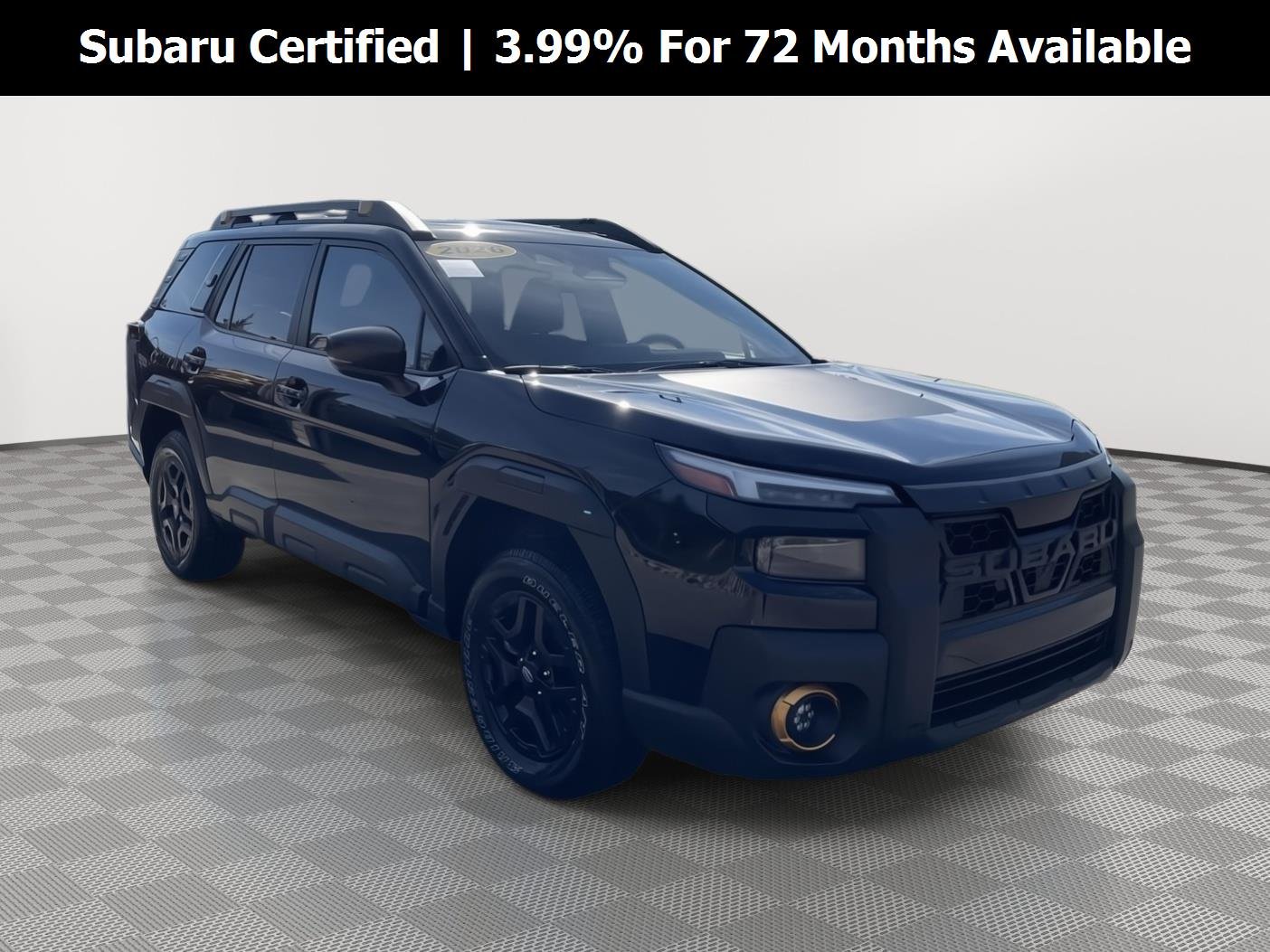 Certified Used 2026 Crystal Black Silica Subaru Wilderness image 1