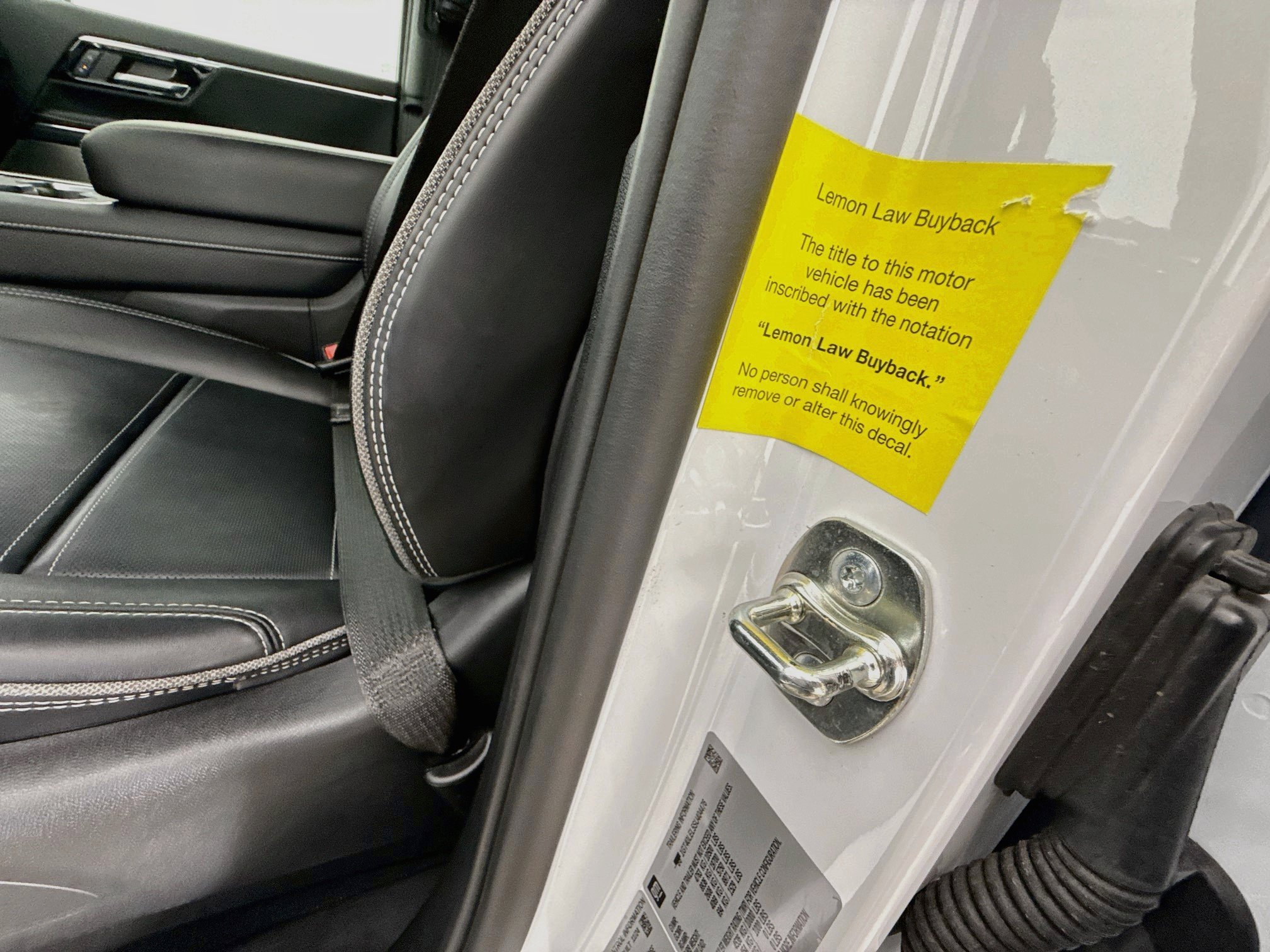Used 2025 Summit White GMC Max Range Denali image 35