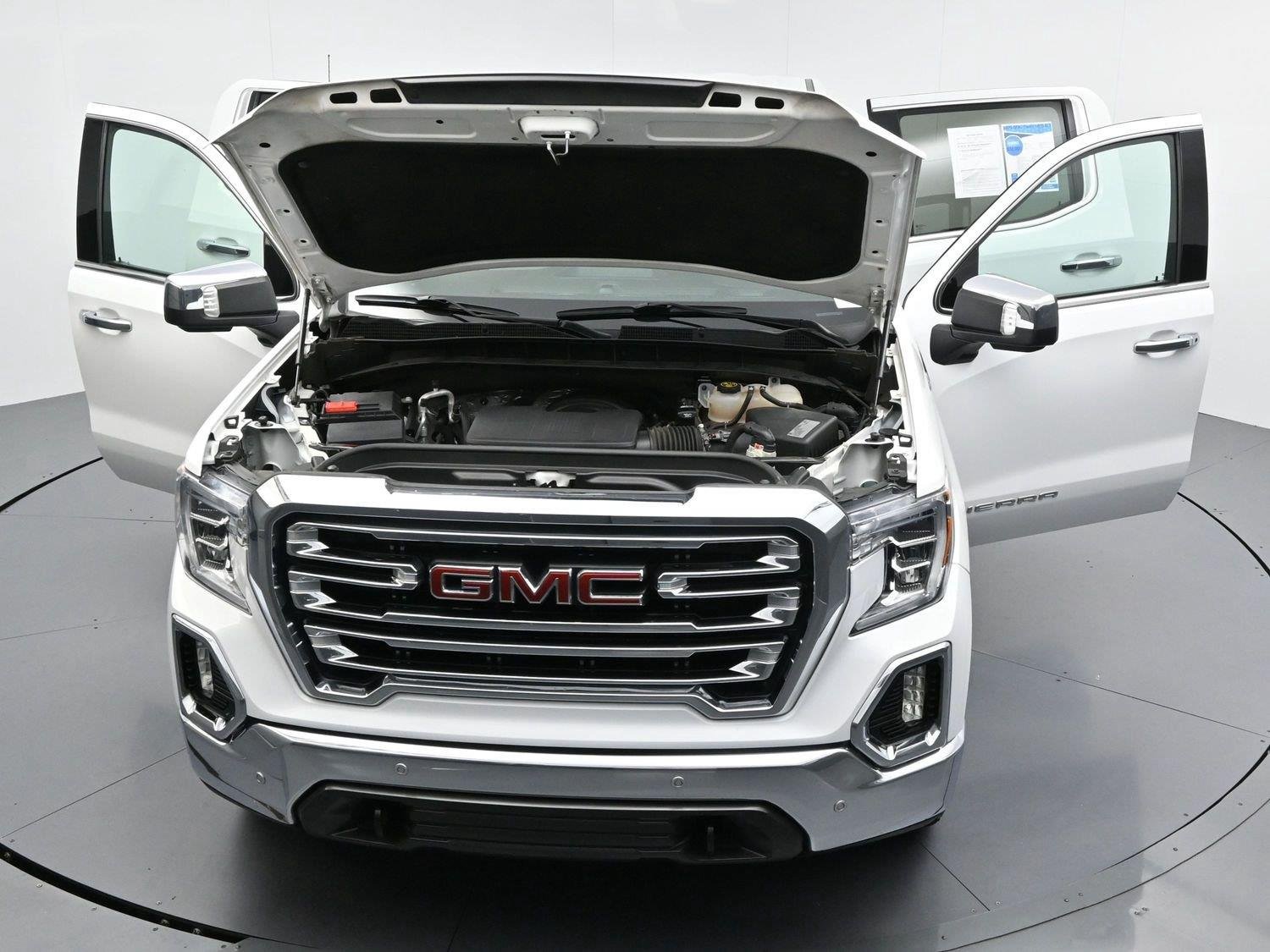 Used 2020 SUMMIT WHITE GMC SLT image 43