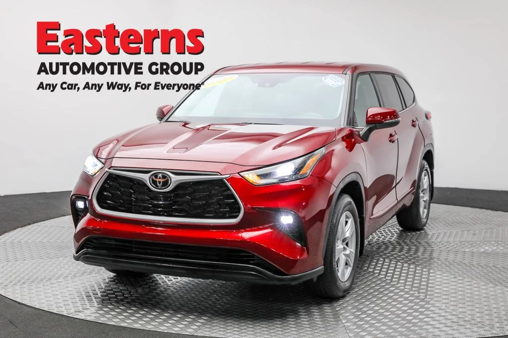 Used 2022 Red Toyota LE image 1