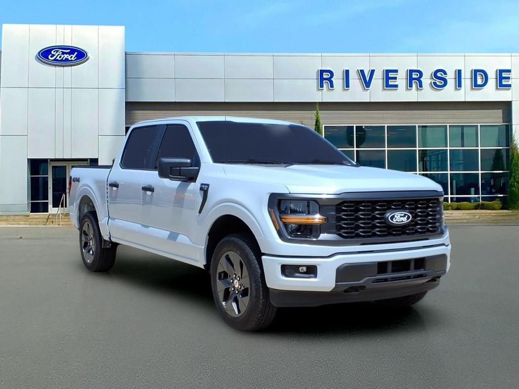 Certified Used 2025 White Metallic Ford STX image 1