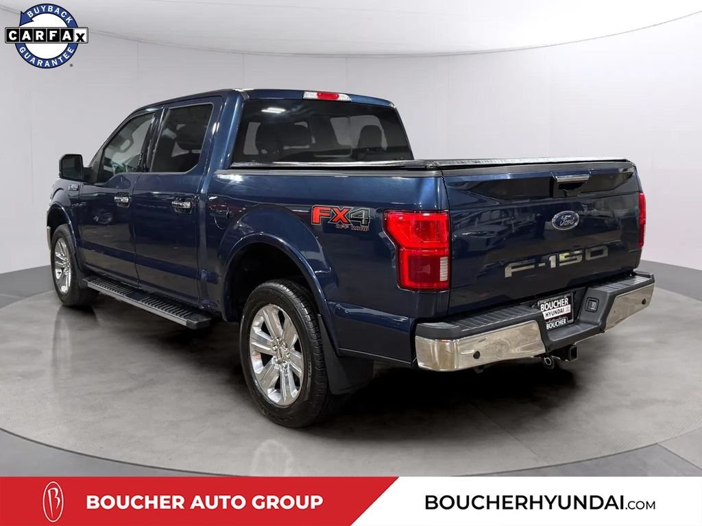 Used 2020 Blue Ford Lariat image 5