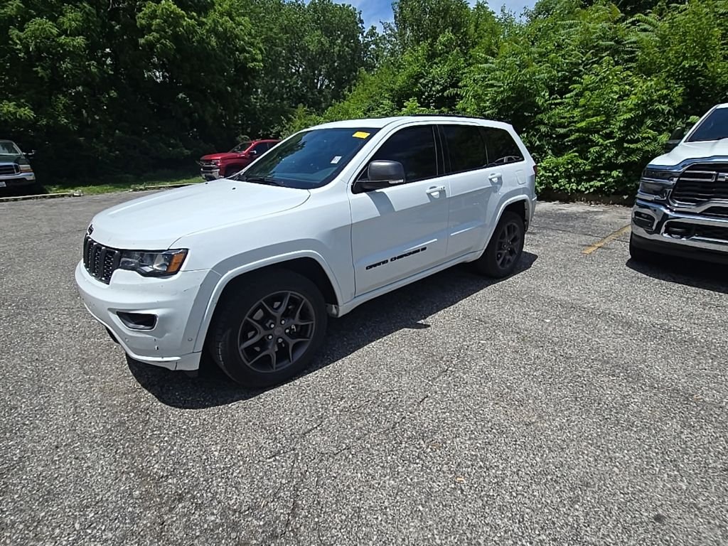 Used 2021 Jeep Grand Cherokee 80th Edition with VIN 1C4RJFBG6MC736835 for sale in Kansas City