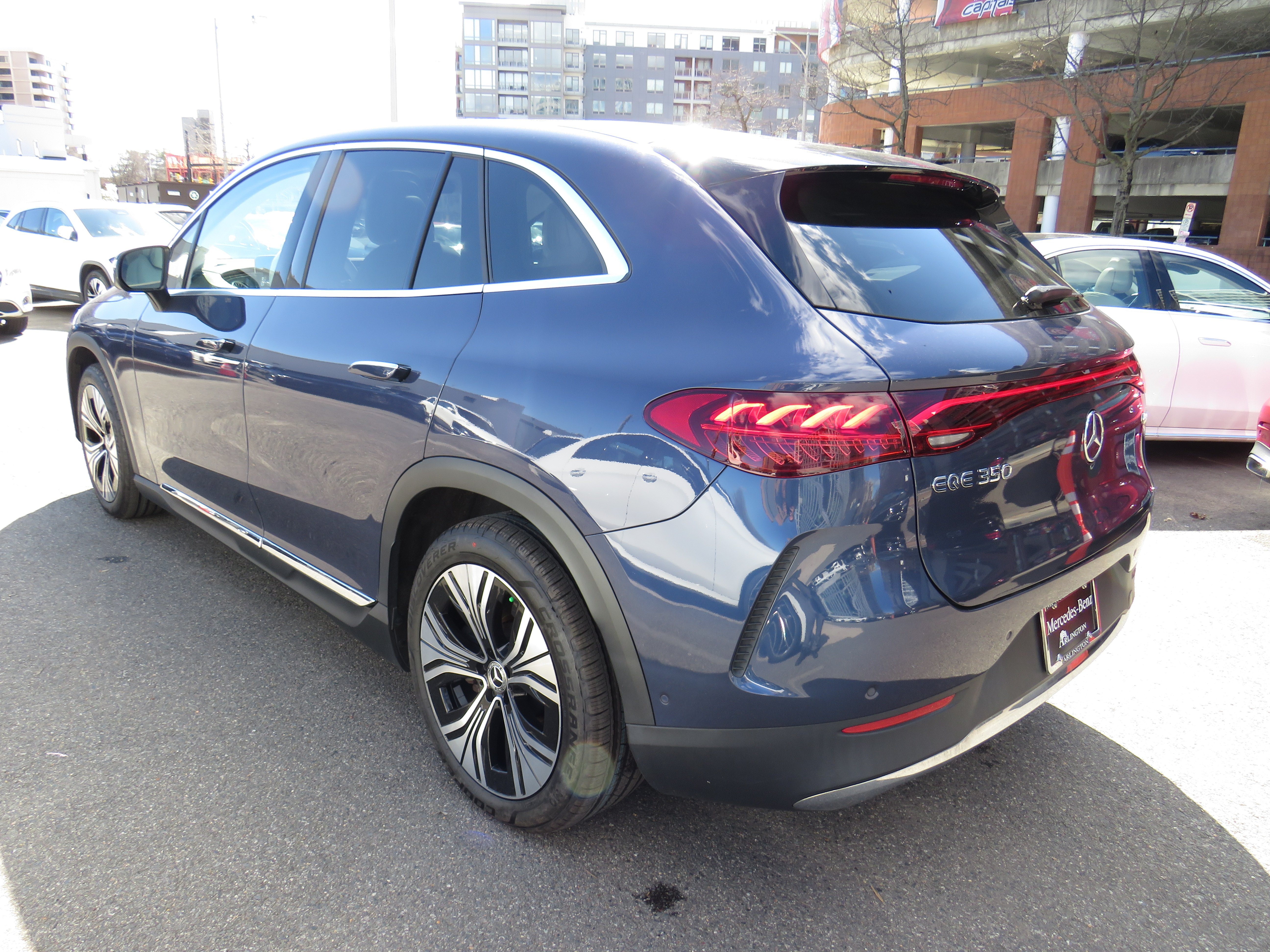 Certified 2023 Mercedes-Benz EQE SUV Base with VIN 4JGGM1CB1PA019128 for sale in Arlington, VA
