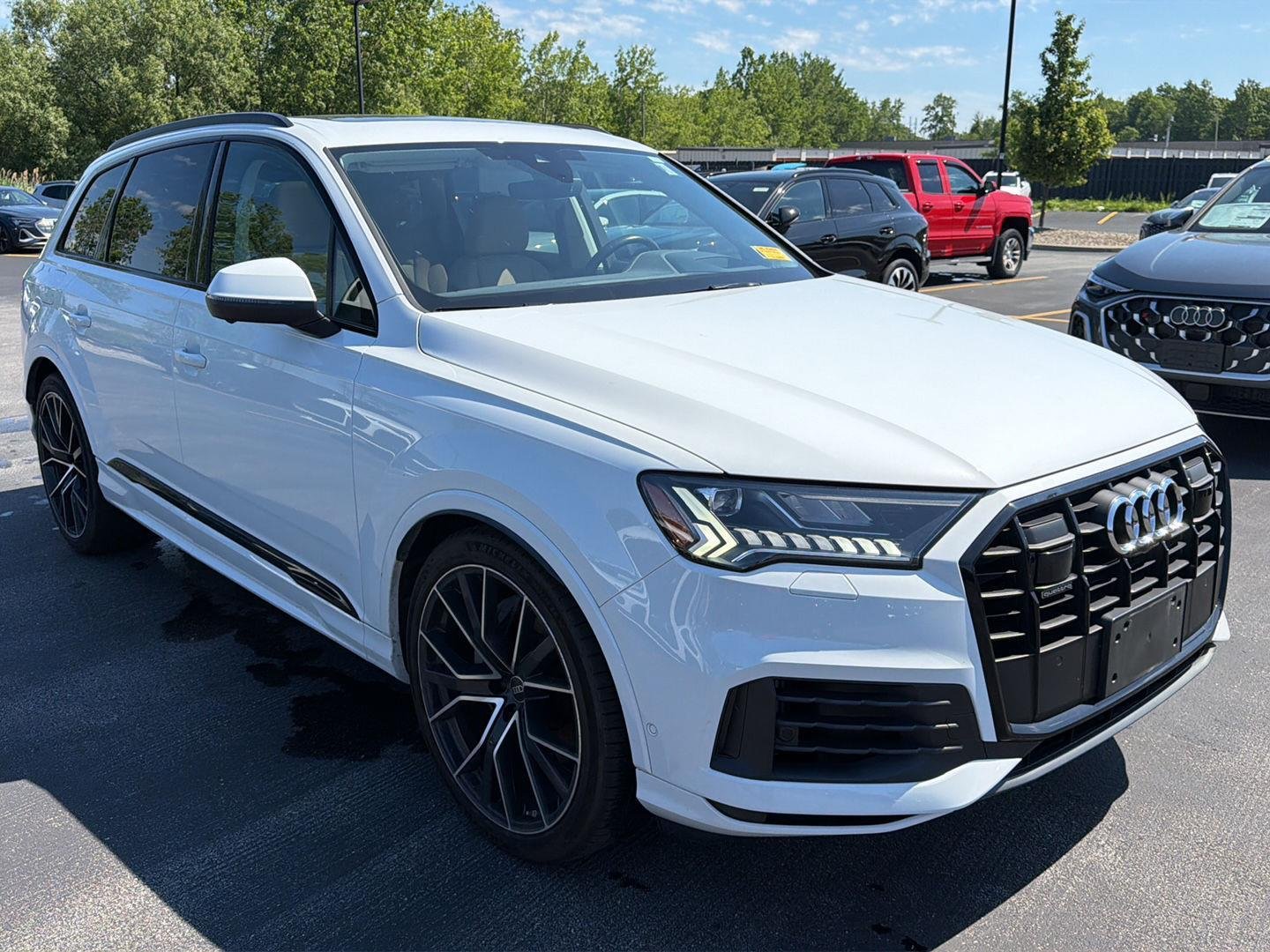 Used 2023 Glacier White Metallic Audi Prestige image 7