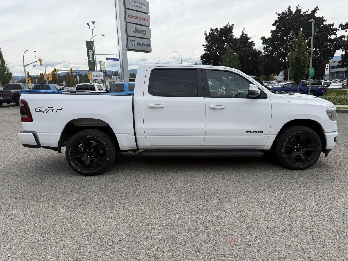 Used 2023 White RAM Sport 4x4 Crew Cab 5