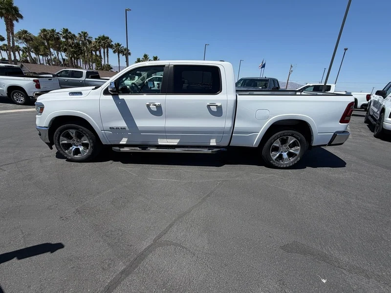 Used 2022 Bright White Clea Ram Laramie image 6