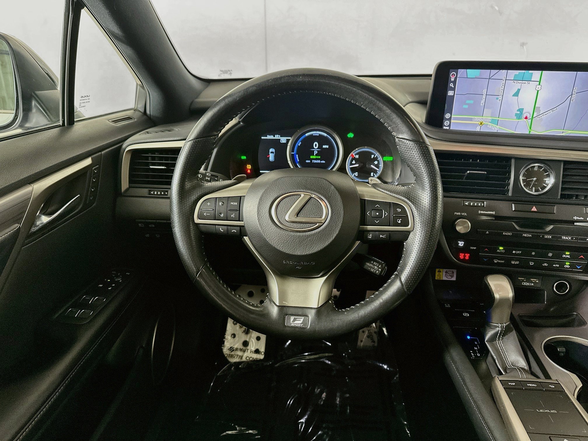 Certified Used 2021 ULTRA WHITE Lexus 450h F SPORT Handling image 23