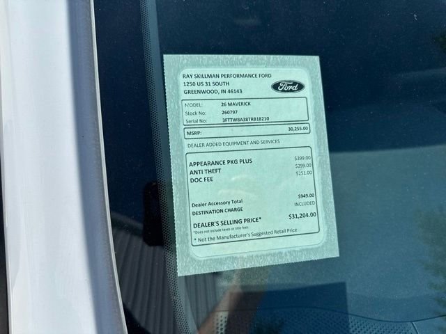 New 2026 White Ford XL image 2