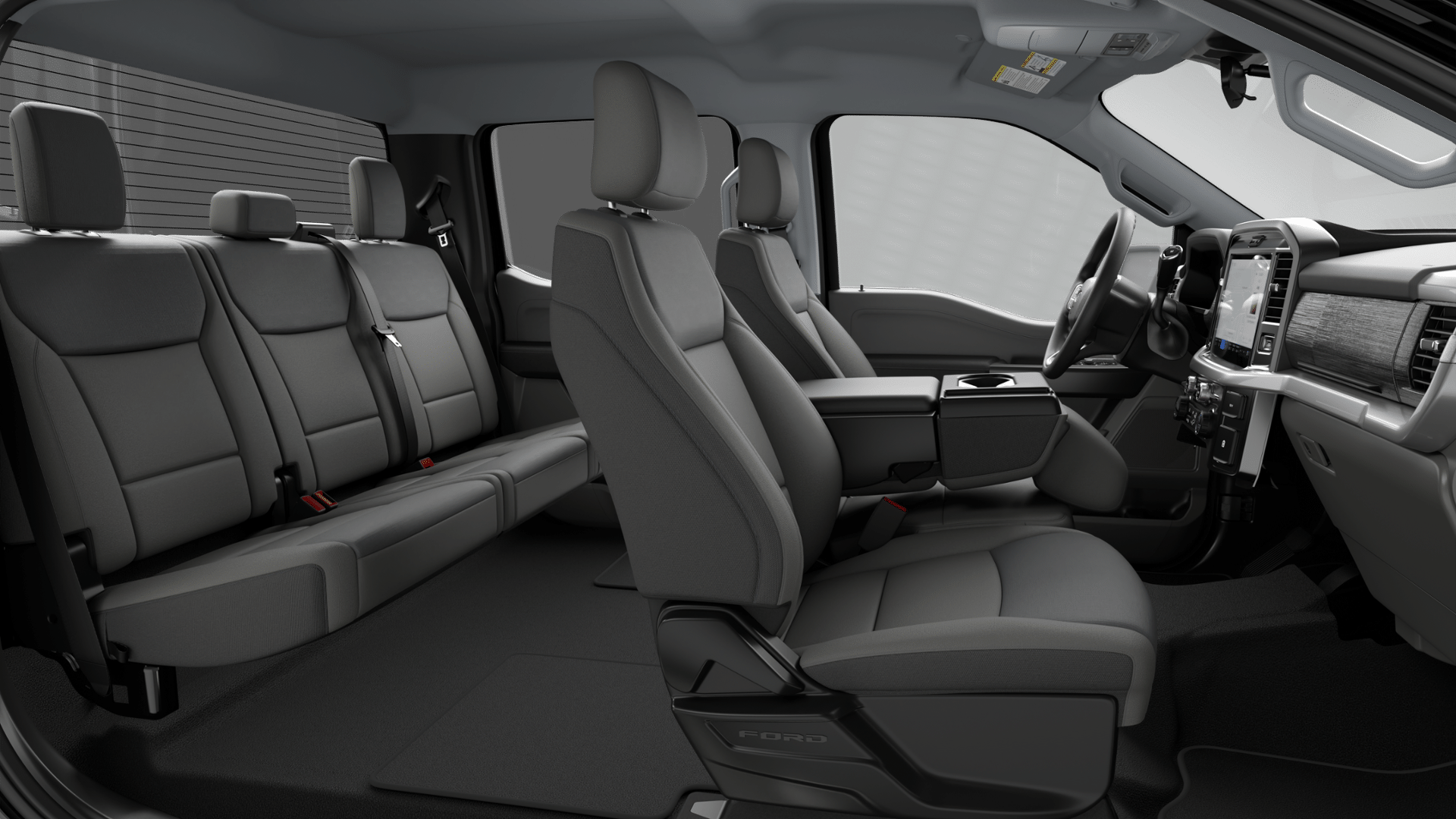 New 2026 Agate Black Metallic Ford XLT image 6
