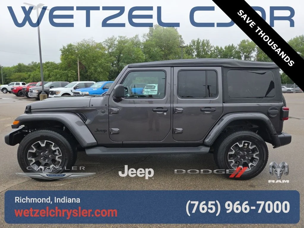 New 2025 Gray Jeep Sahara image 4