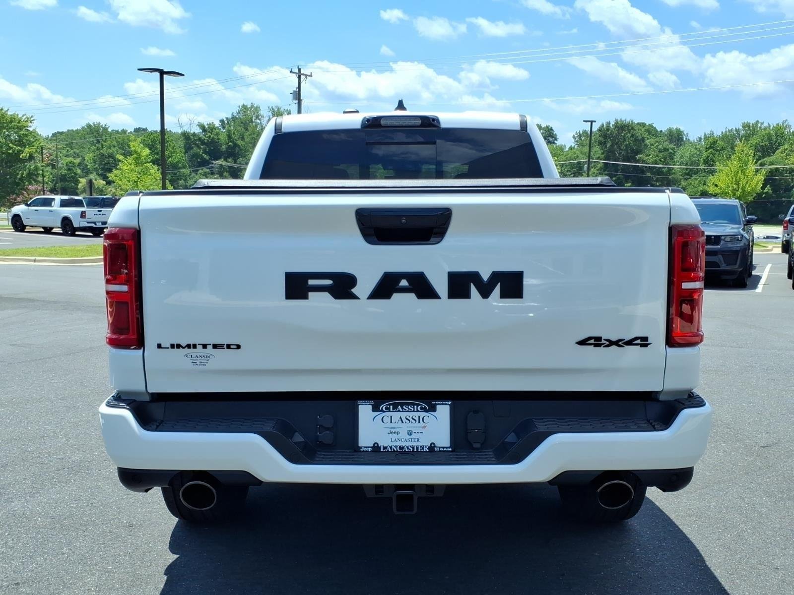 New 2026 Ivory White Tri-Coat Pearlcoat RAM Limited image 19