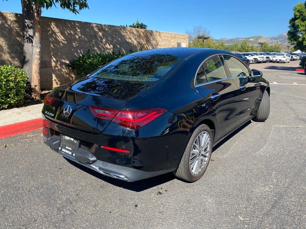 Used 2025 Black Mercedes-Benz CLA 250 image 7
