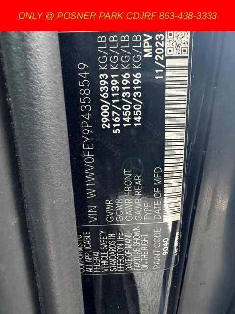 Used 2023 Black Mercedes-Benz Passenger image 11