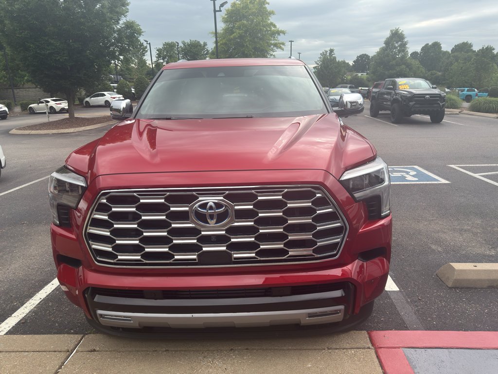Used 2024 Supersonic Red Toyota Capstone image 3