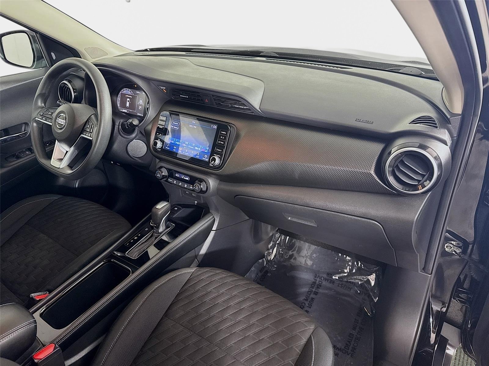 Used 2021 Super Black Nissan SV image 26