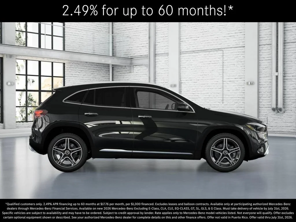 New 2026 Night Black Mercedes-Benz GLA 250 image 44