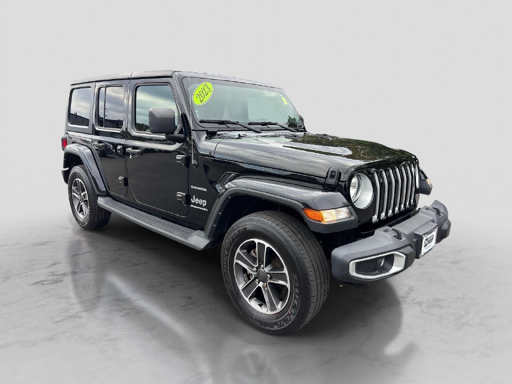 Used 2023 Black Jeep Sahara image 6