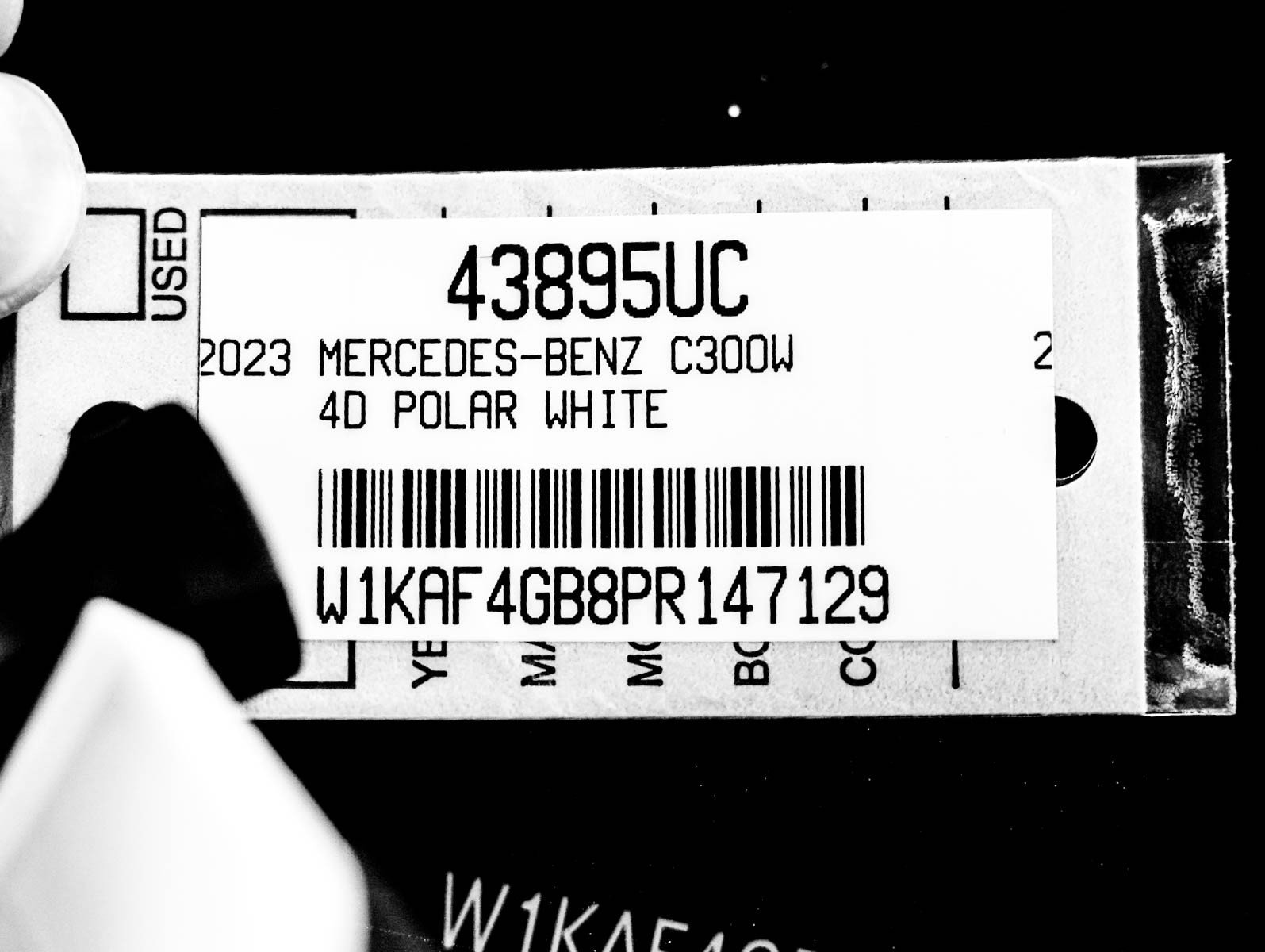 Certified Used 2023 Polar White Mercedes-Benz C 300 Sedan image 24