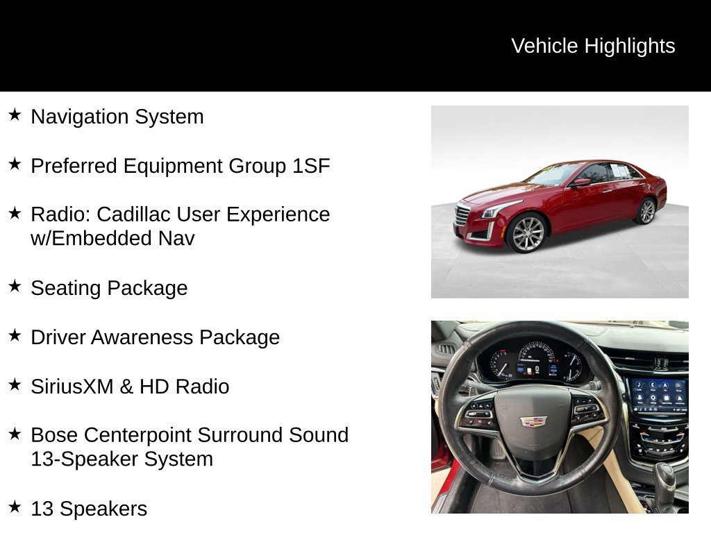 2019 Cadillac CTS Sedan Luxury - Photo 10