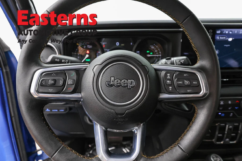 Used 2024 Blue Jeep Sahara 4xe image 10