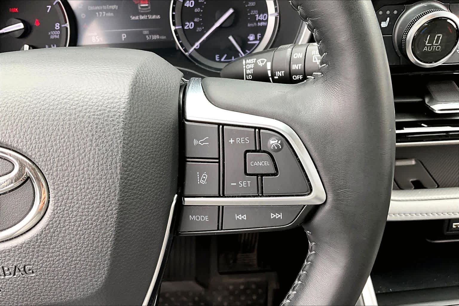 Used 2021 Magnetic Gray Metallic Toyota XLE image 23