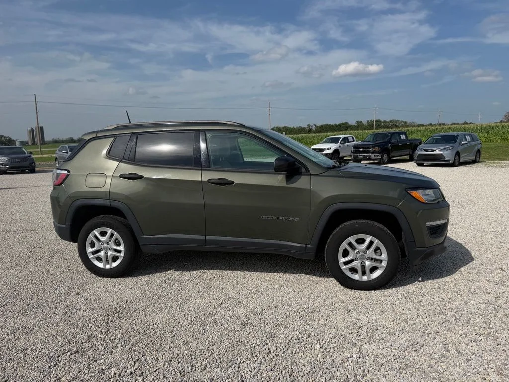 Certified Used 2018 Green Jeep Sport image 2
