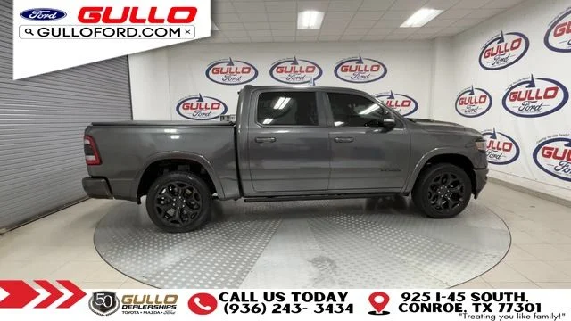 Used 2022 Granite Crystal Clearcoat Metallic Ram Limited image 9