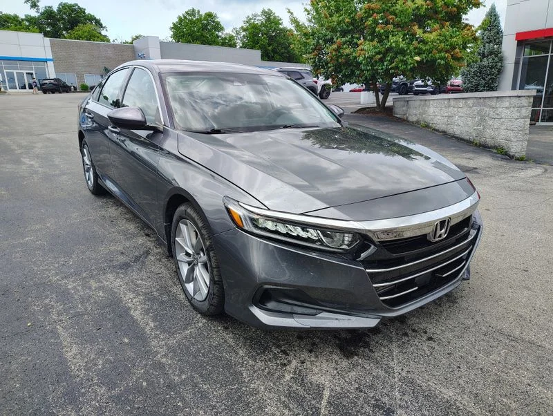 Used 2021 Gray Honda LX image 3