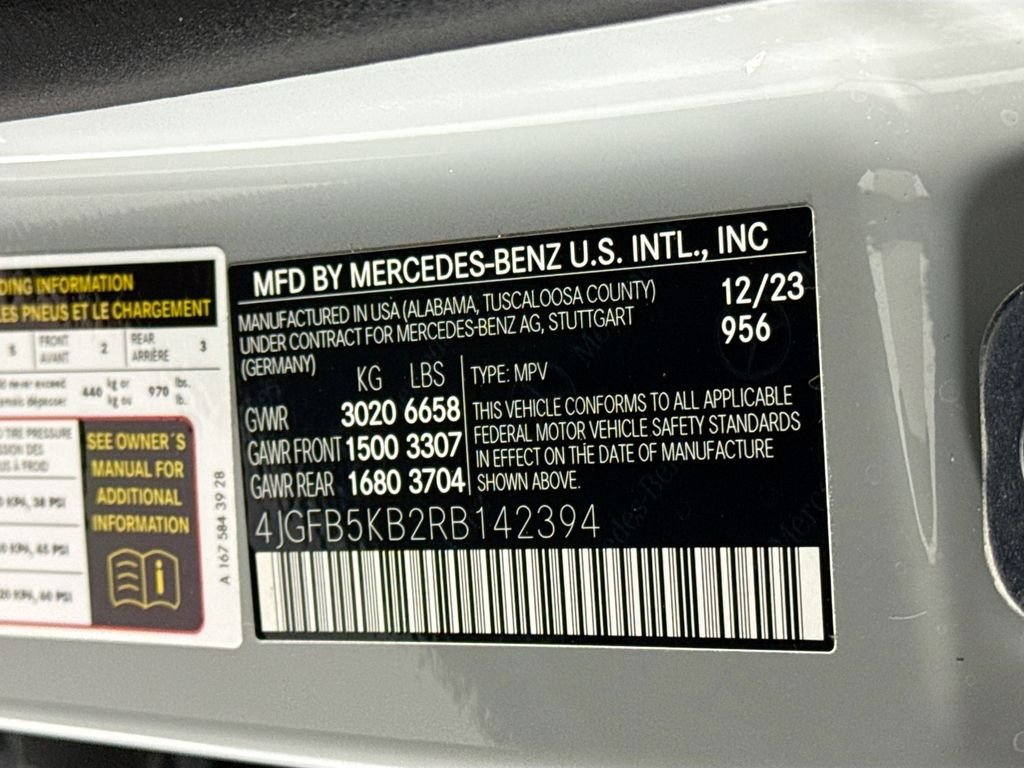 Certified Used 2024 MANUFAKTUR Alpine Gray Mercedes-Benz GLE 450 image 36