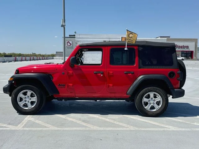 Used 2022 Red Jeep Unlimited Sport S image 5